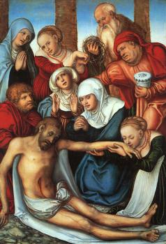 Lucas The Elder Cranach : Lamentation